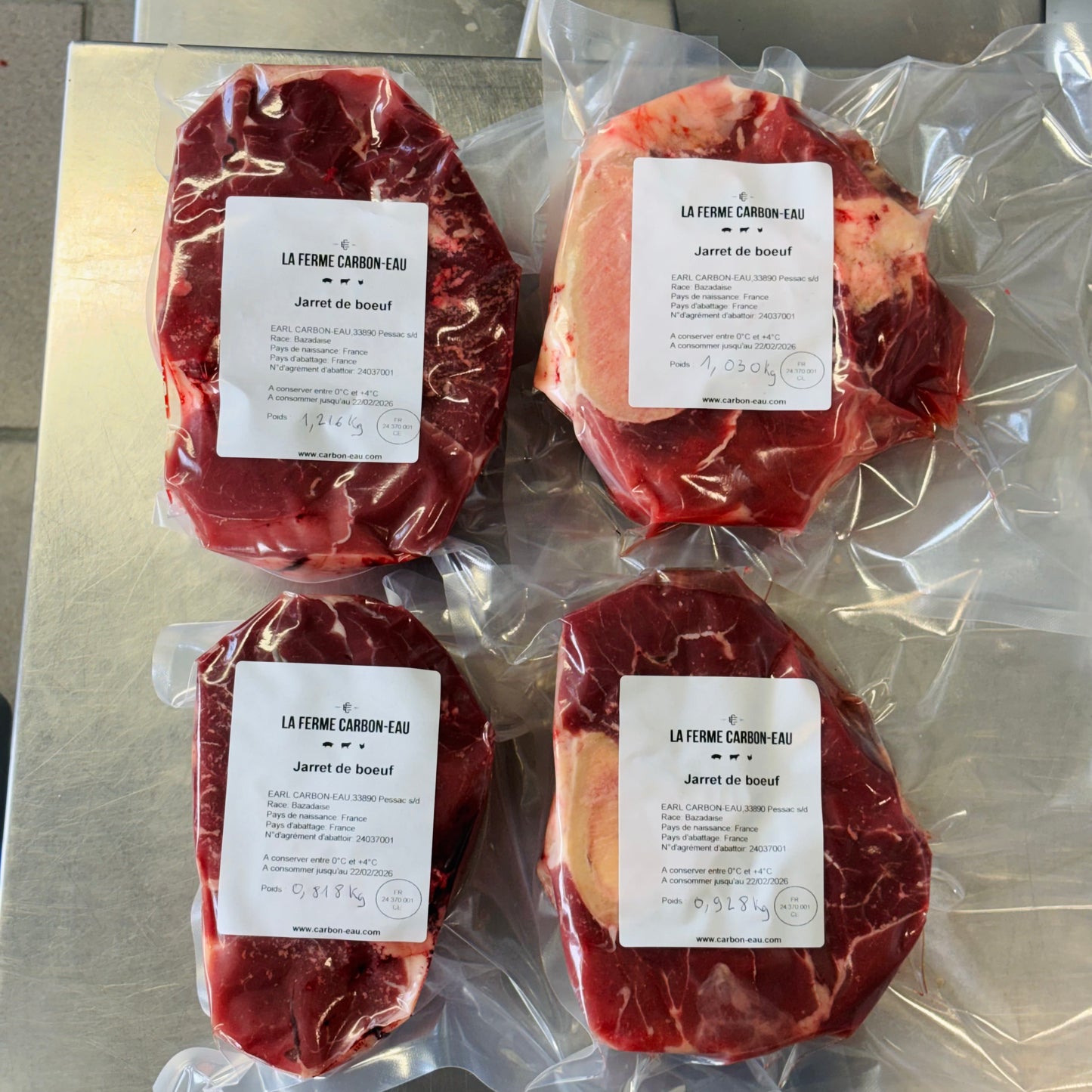 Jarret de boeuf Bazadaise (Beef Shank or Osso Buco)