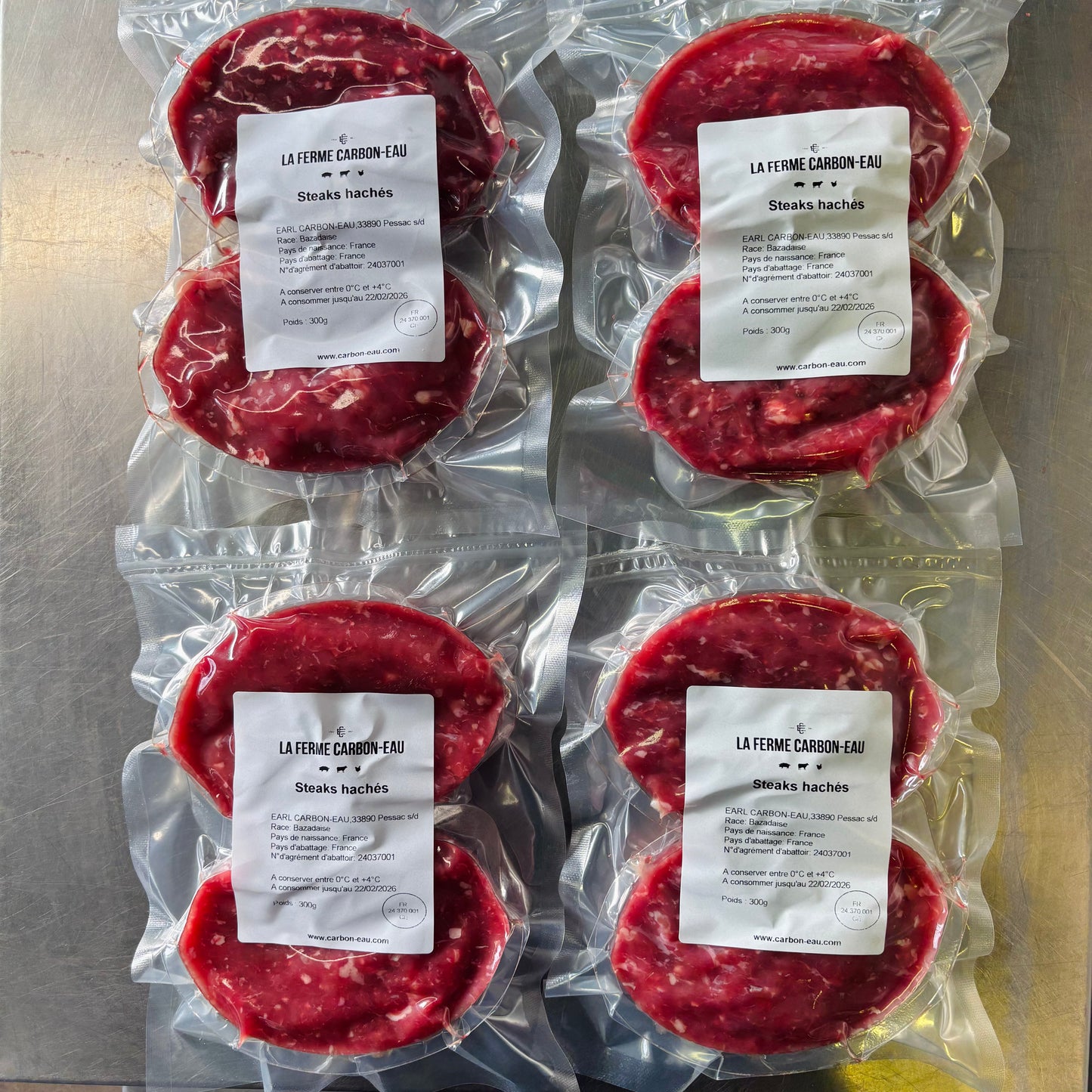 Steak haché de boeuf Bazadaise (Burger patty)