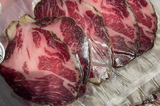 Coppa de porc noir