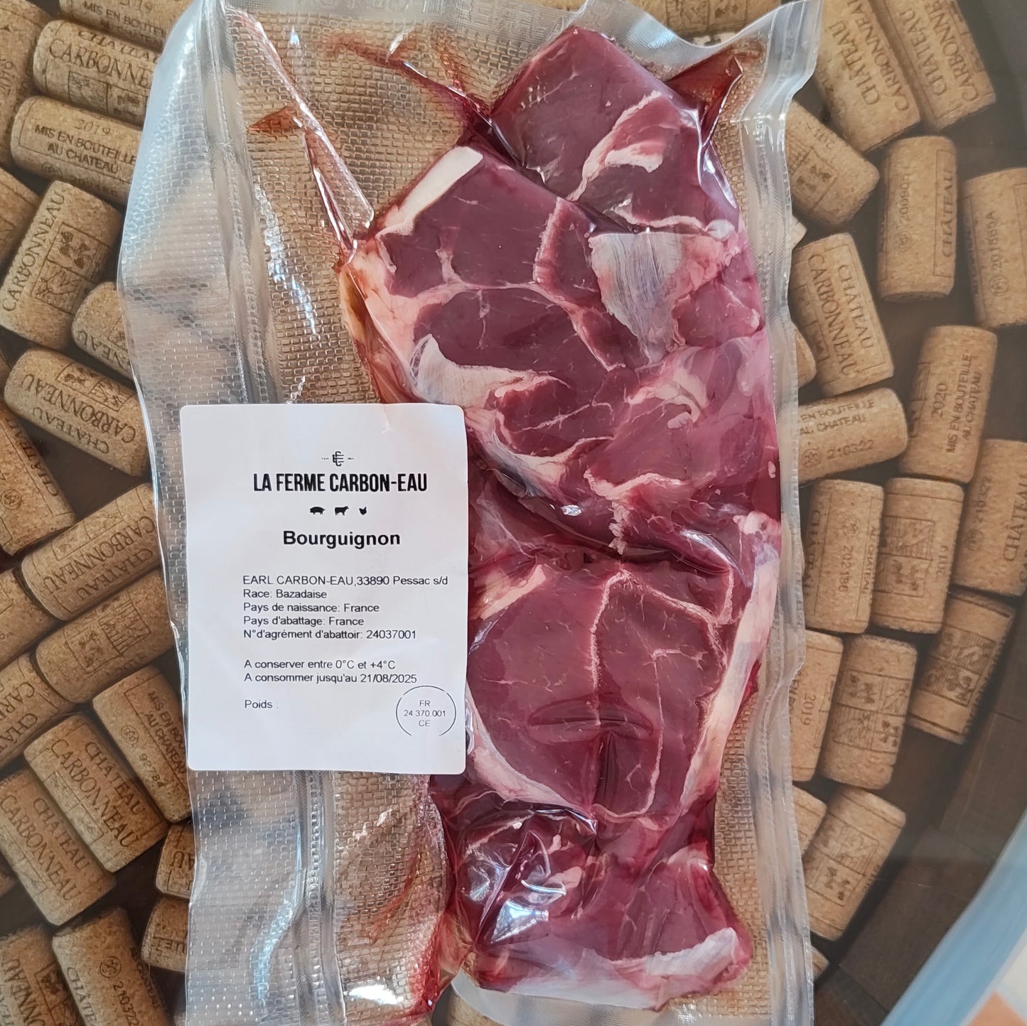 Bourguignon de boeuf Bazadaise