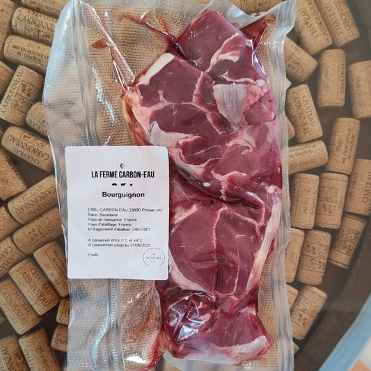 Bourguignon de boeuf Bazadaise