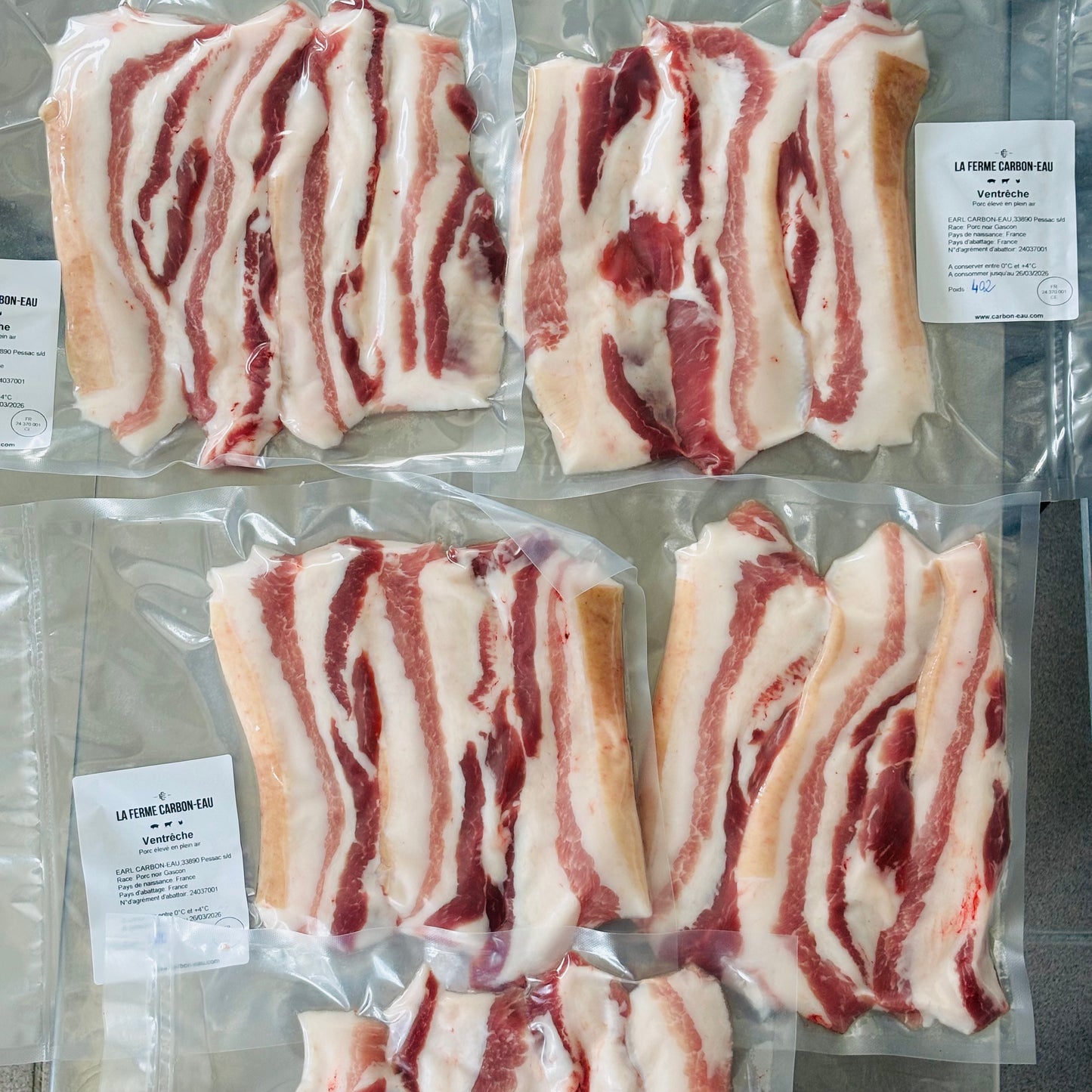 Ventreche de porc plein air