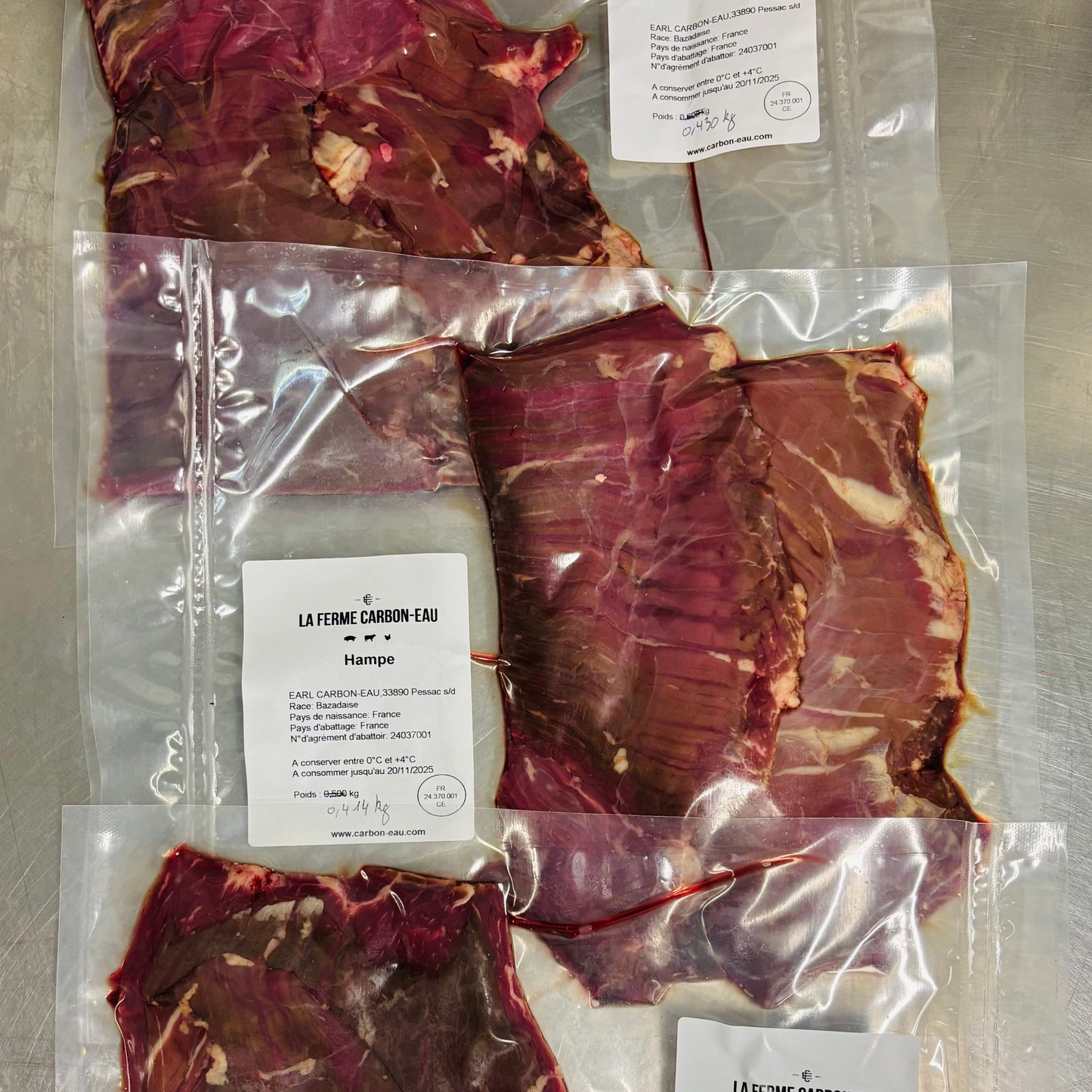 Hampe de boeuf Pie Noir (Skirt steak)